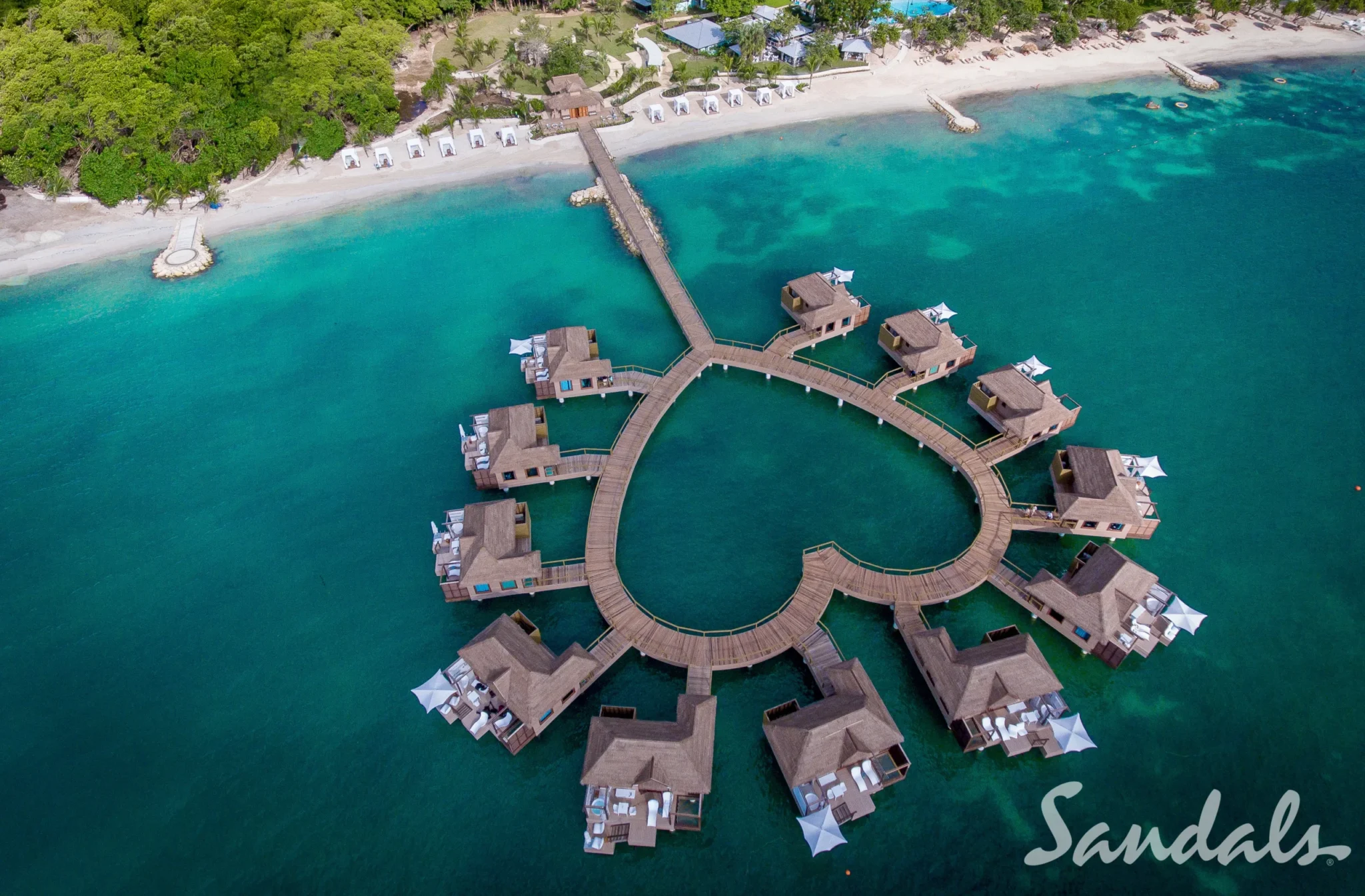 sandals overwater bungalow