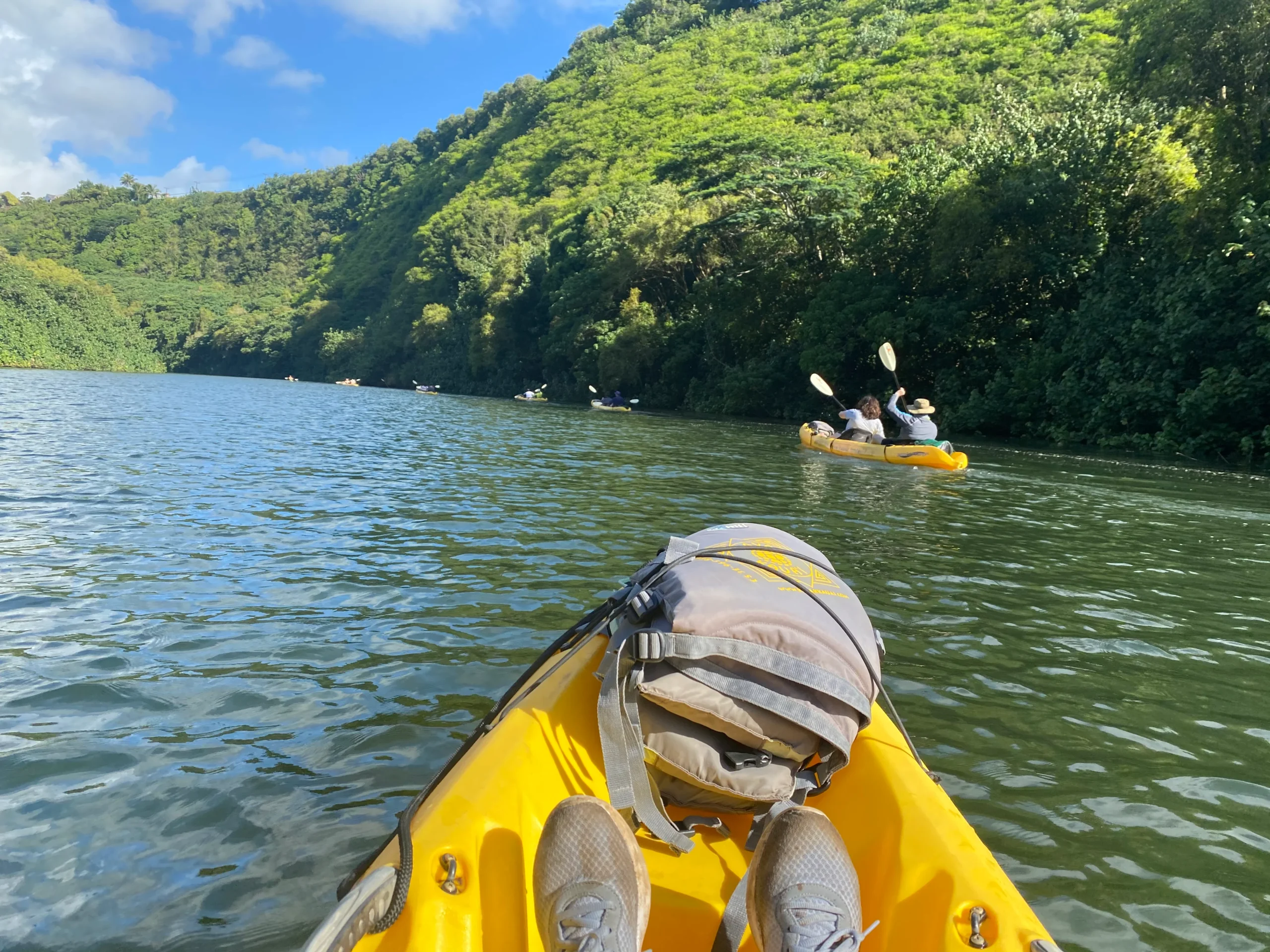 kayaking in kauai